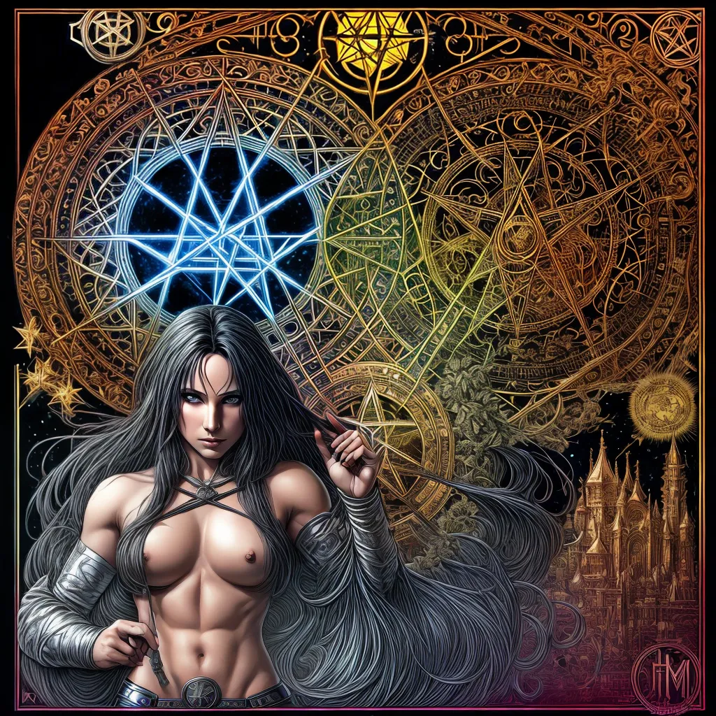 Fotos pentagrama simbolo poderoso