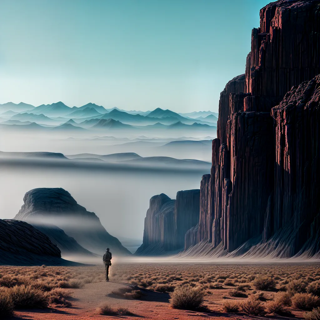 Desnorteado e Desidratação: Significado de sonhar com se perder no deserto 2 Fotos perdido deserto miragem sol
