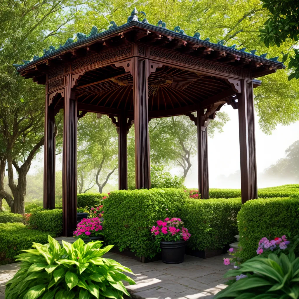 Germinação Gazebo: O que significa sonhar com plantas em um pergolado? 3 Fotos pergola jardim colorido cultivo
