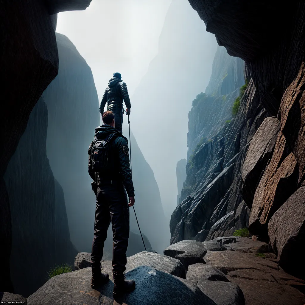 Descenso radical dos sonhos: O que significa sonhar com descer? 2 Fotos pesadelo descida escada montanha