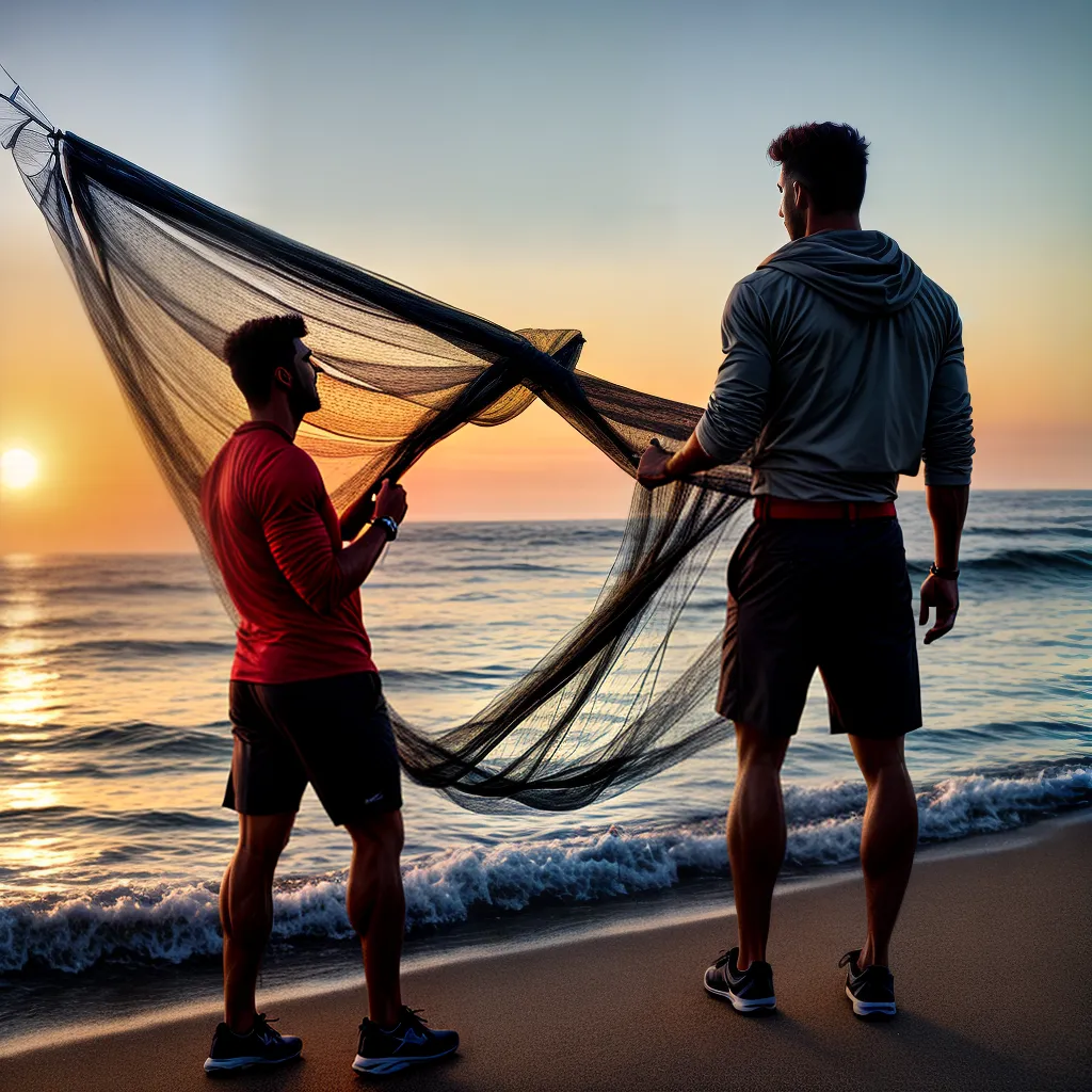 Fotos pescador por do sol rede sonhos