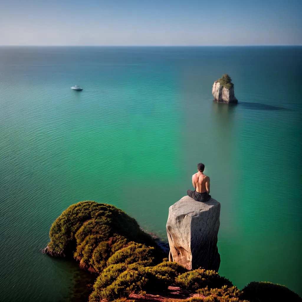 Sonhar com Água: O Que Significa e Como Interpretar 2 Fotos pessoa agua horizonte contemplacao