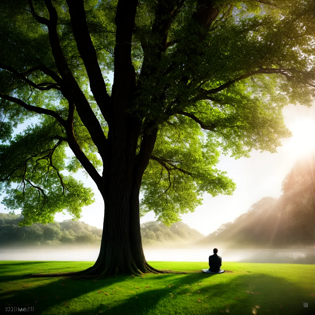 Significado dos sonhos com Árvores: Entre em contato com sua natureza interior 6 Fotos pessoa arvore natureza paz