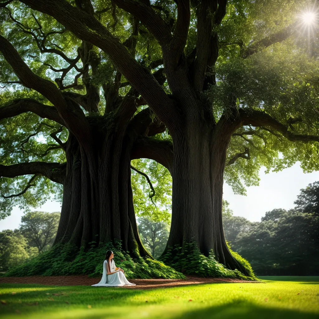hos com Árvores: Conexão com a Natureza e o Autoconhecimento 6 Fotos pessoa arvore raiz natureza paz