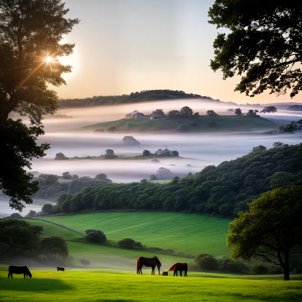 Blog: Descubra o Significado de Sonhar com Animais em uma Viagem de Turismo Rural 6 Fotos pessoa campo vaca cavalo por do sol