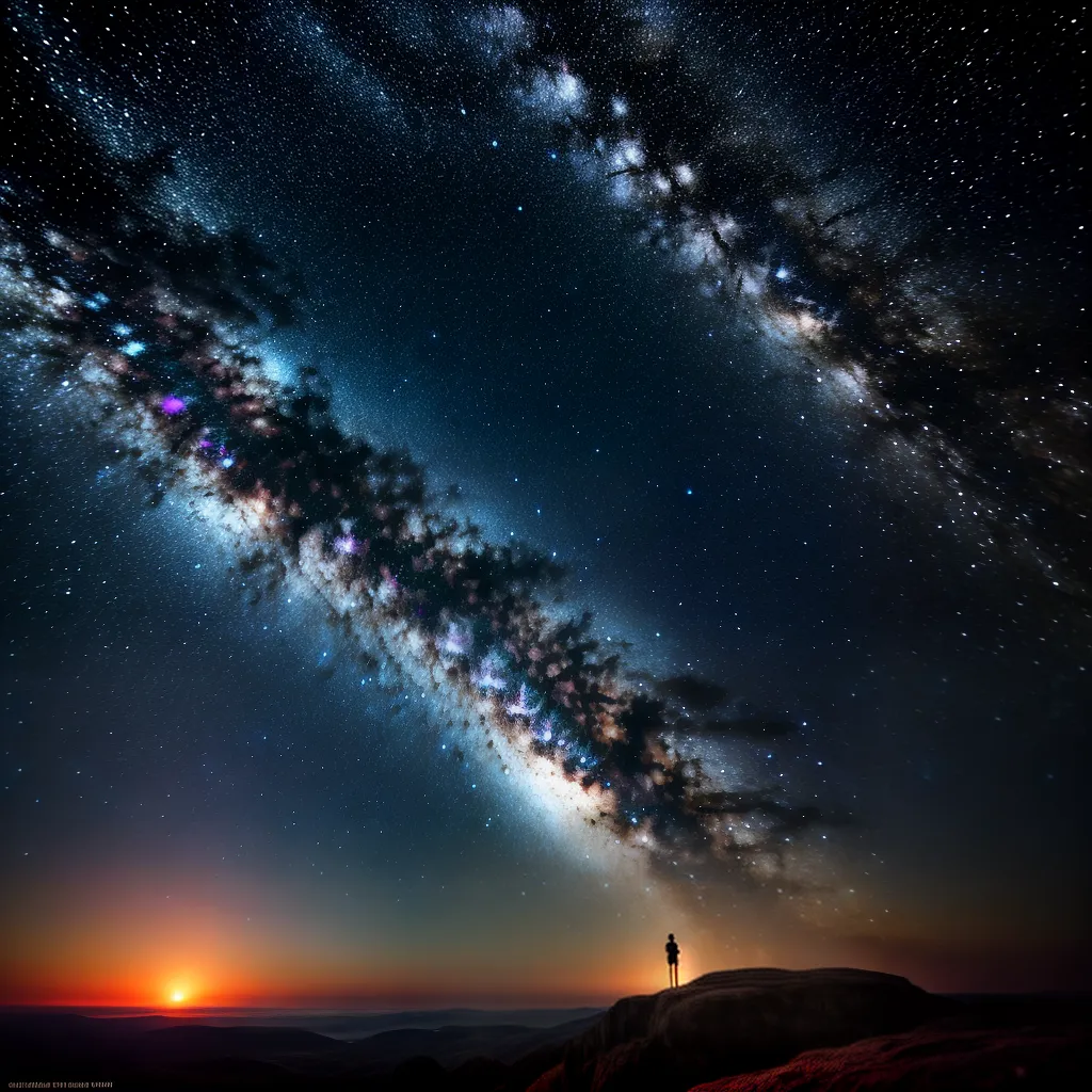 Sonhar com Céus Estrelados: Descubra Seu Significado Profundo 4 Fotos pessoa colina ceu estrelado misterio