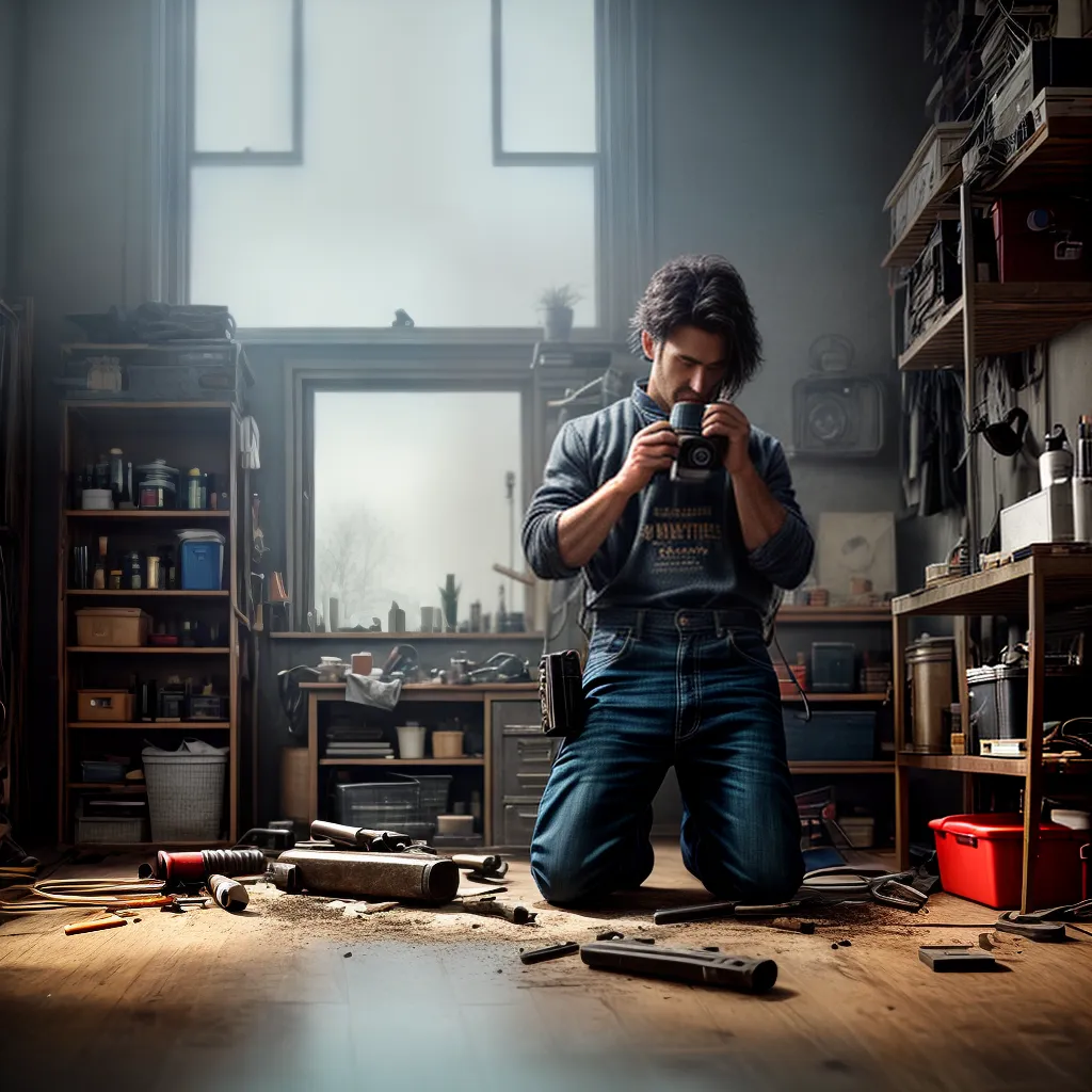 O que Significa Sonhar com Consertos e Reparos? 6 Fotos pessoa consertando objetos quarto desorganizado