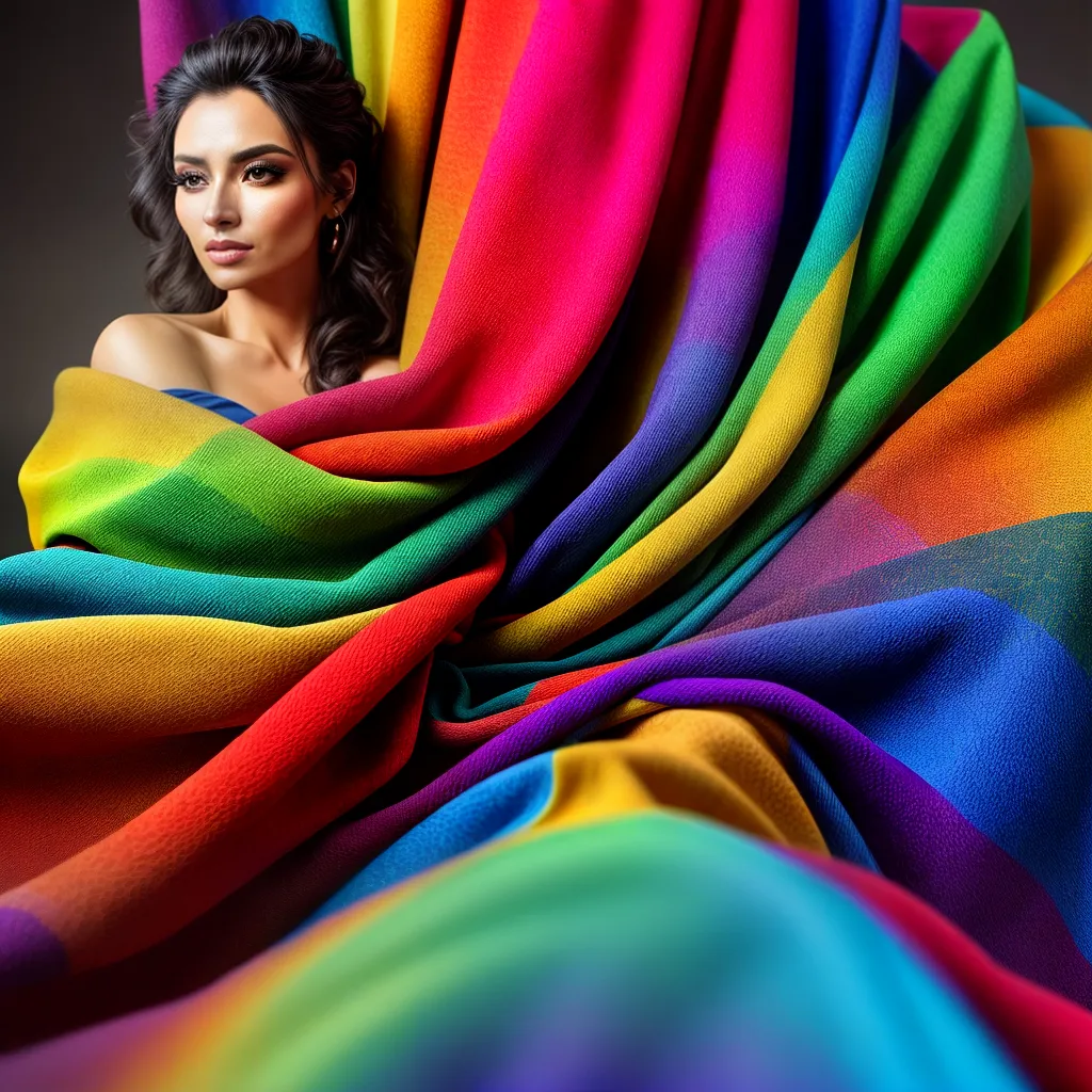 Introspecção Sensorial: O Significado de Sonhar com Tecidos 3 Fotos pessoa fantasias coloridas contemplacao