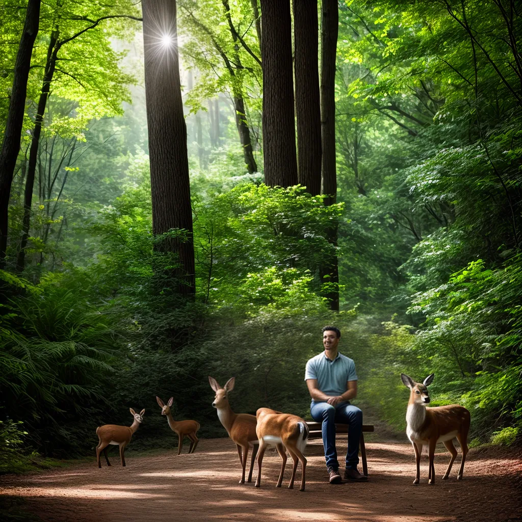 Significado de Sonhar com Animais: Encantamento Maleável - Encontrando as Lições da Natureza 5 Fotos pessoa floresta animais