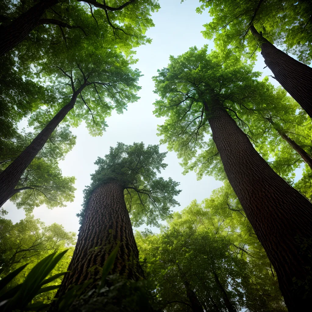 Conexão com a natureza: Significados de sonhar com árvore 4 Fotos pessoa floresta arvore conexao preservacao