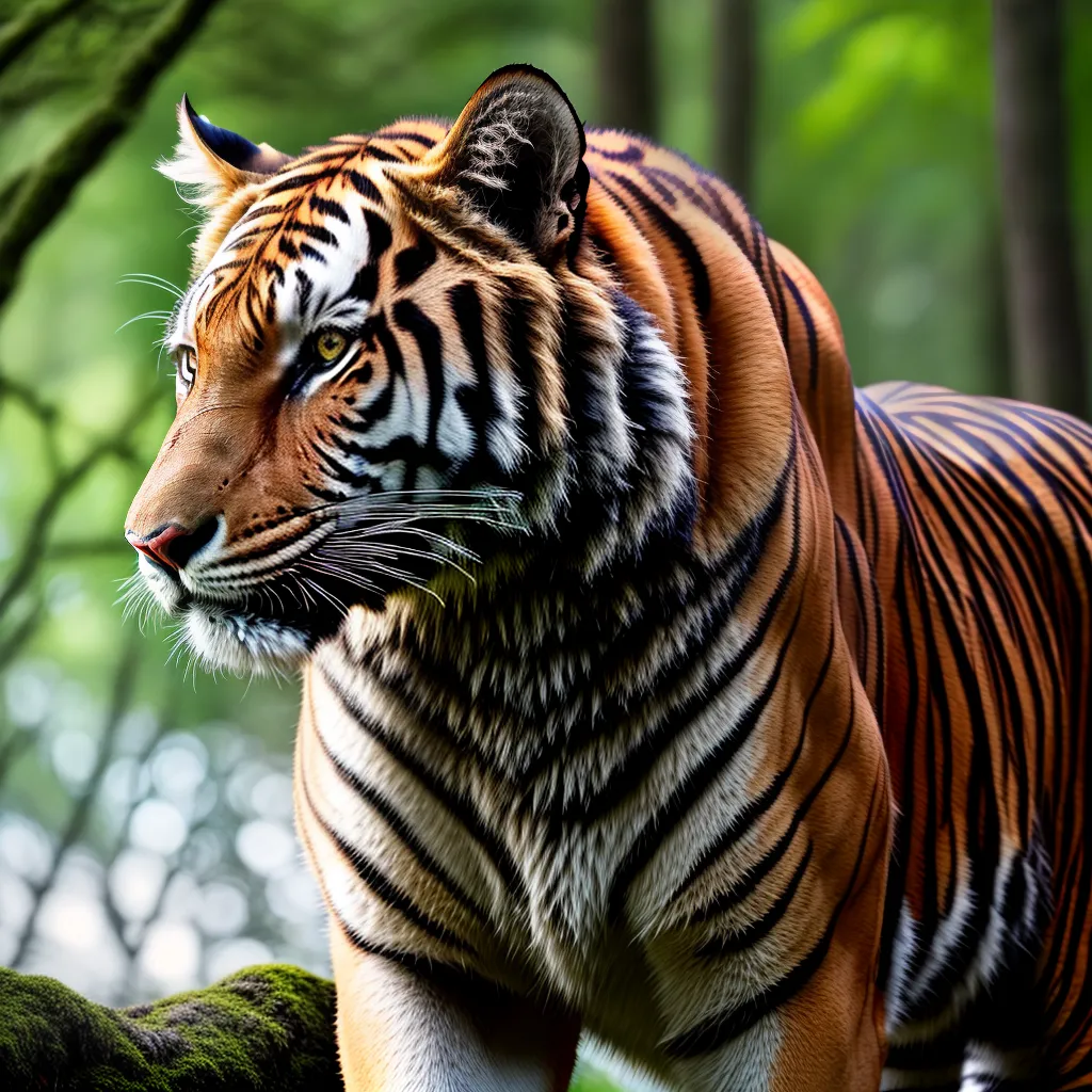Descubra o Significado de Sonhar com Animais Selvagens 6 Fotos pessoa floresta tigre poder instintos