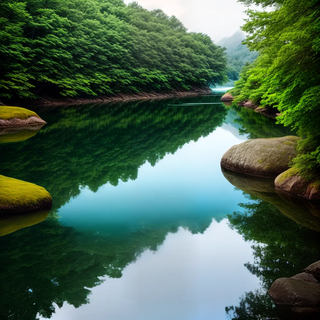Revitalizando sua Alma: A Verdadeira Interpretação de Sonhar com Água 6 Fotos pessoa lago montanhas reflexao serenidade 1