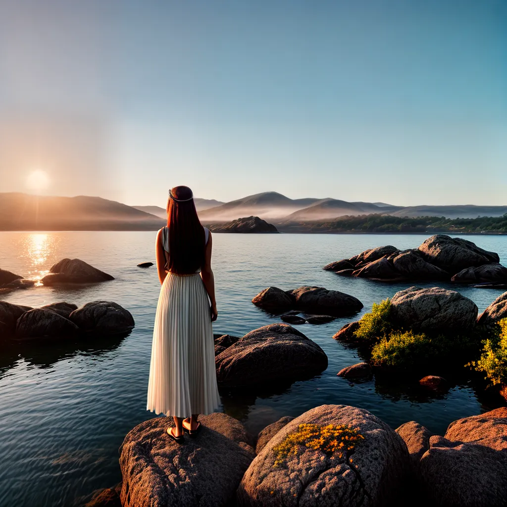 Aquário dos Sonhos: Qual significado de sonhar com peixes? 4 Fotos pessoa lago peixes por do sol