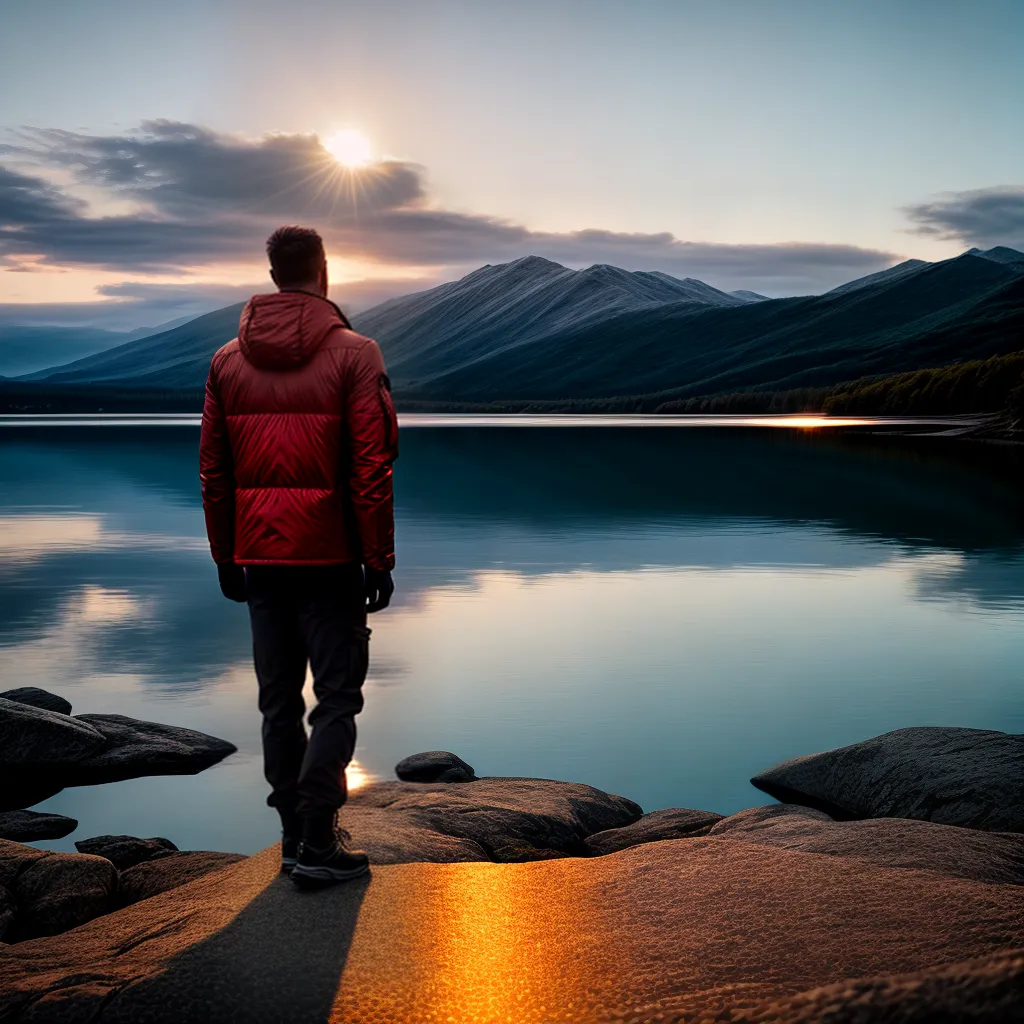 O que significa sonhar com água? 6 Fotos pessoa lago por do sol reflexao 8