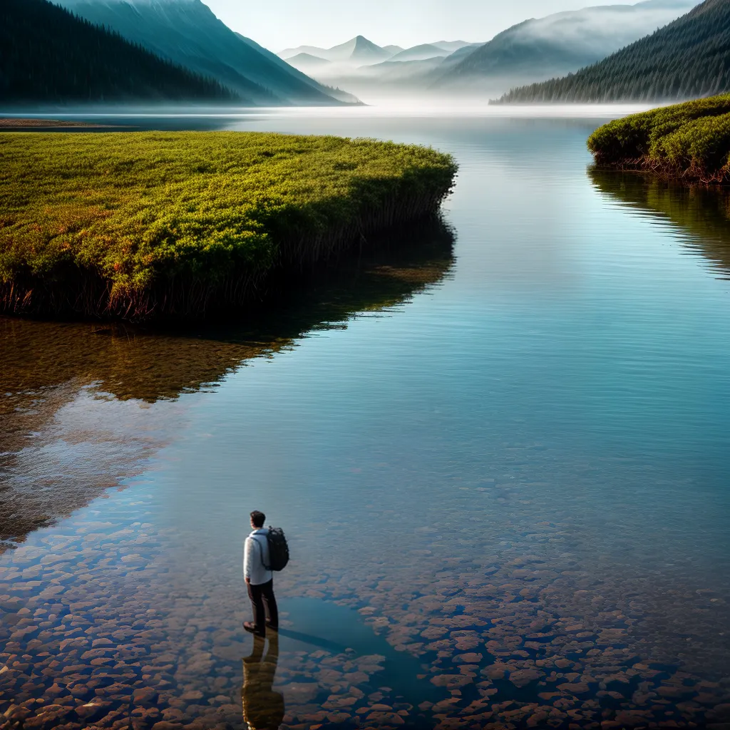 Significado de Sonhar com Água: Descubra os Diferentes Contextos e Interpretações 2 Fotos pessoa lago reflexao mente