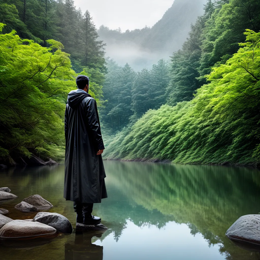 Revitalizando sua Alma: A Verdadeira Interpretação de Sonhar com Água 3 Fotos pessoa lago reflexao natureza paz 8