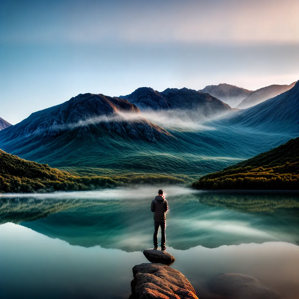 Sonhar com Água: Qual o Significado? 5 Fotos pessoa lago serenidade reflexao 3
