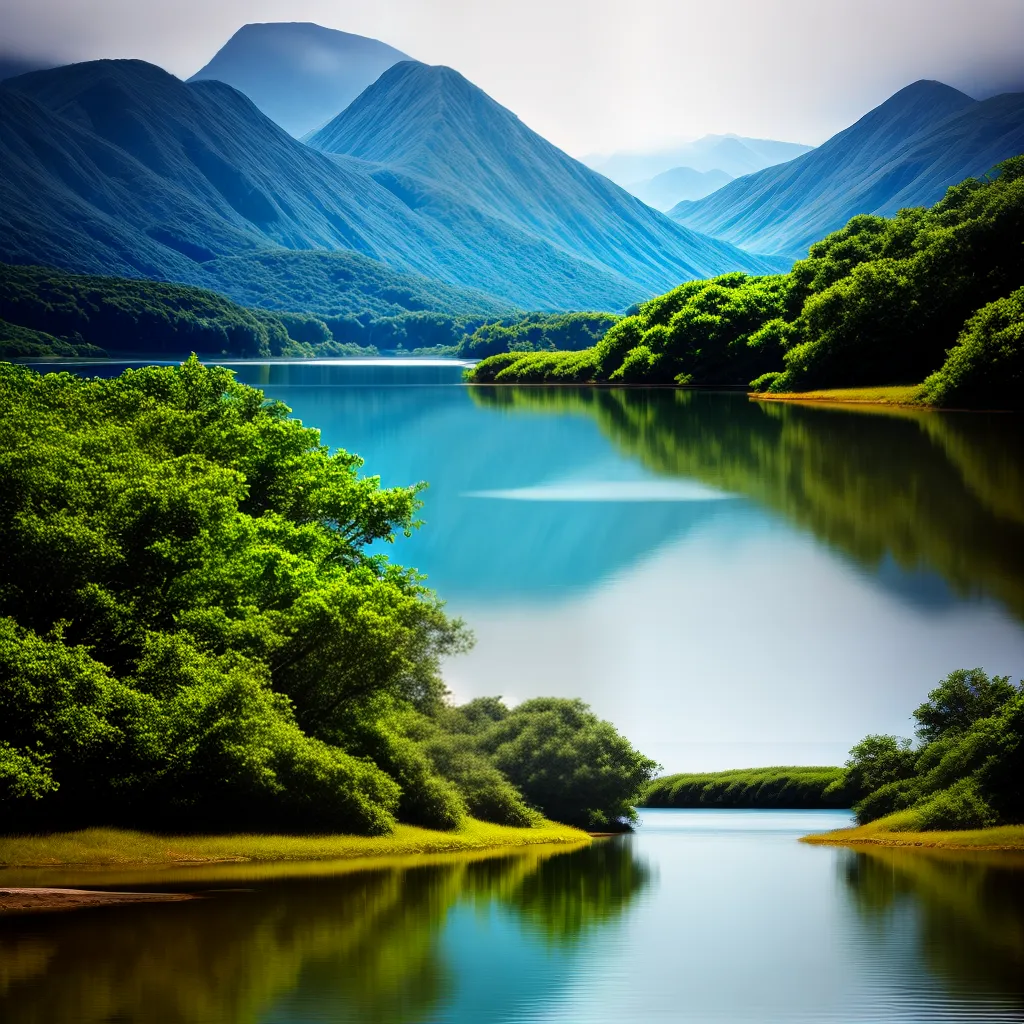 Cura Interior: Descubra O Que Significa Sonhar Com Água Cristalina 5 Fotos pessoa lago sereno natureza ceu azul 1