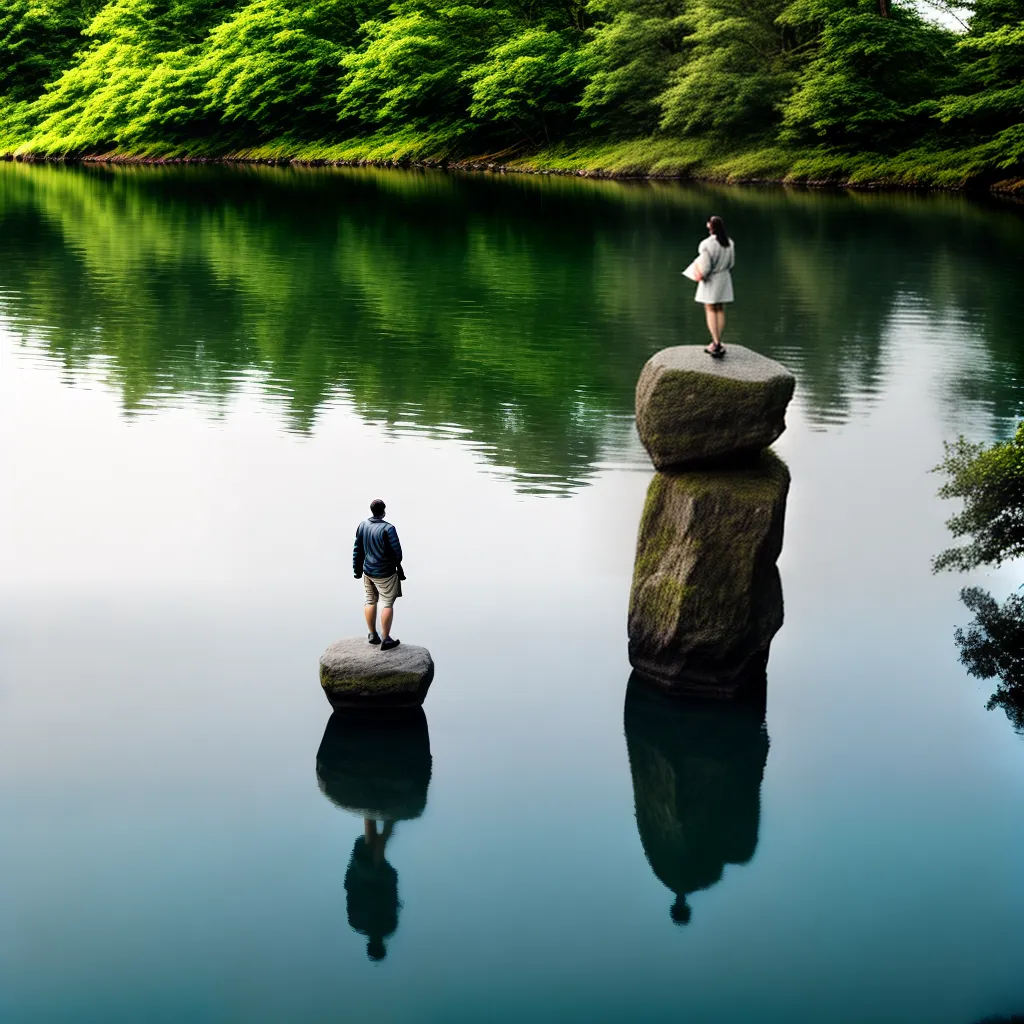 Significados dos Sonhos com Água Revelam sobre sua Vida 3 Fotos pessoa lago verde reflexao mente