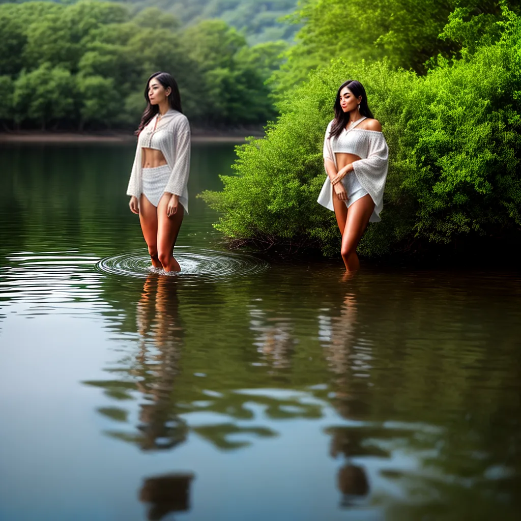 O Significado de Sonhar com Água: Descubra o que seus Sonhos estão Revelando 2 Fotos pessoa lagoa verde reflexao paz 1