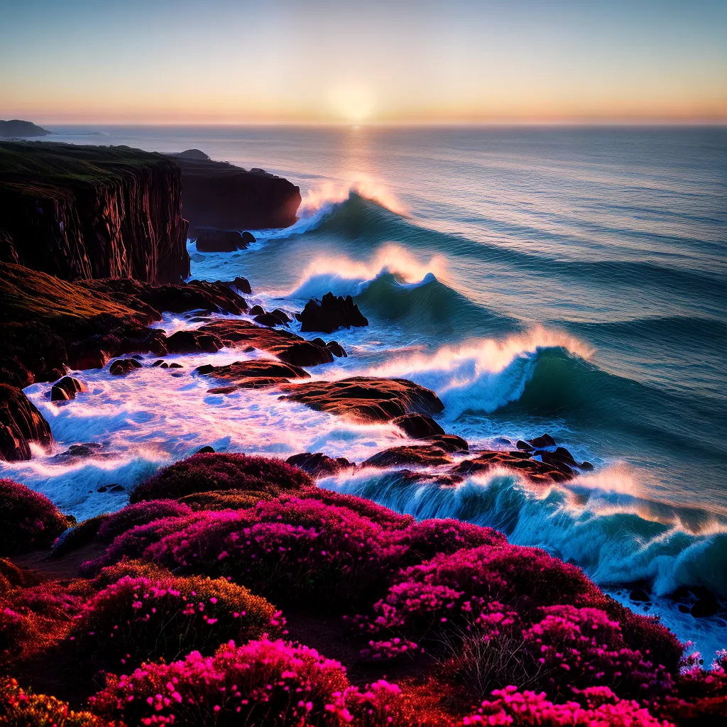Fotos pessoa oceano por do sol sonhos