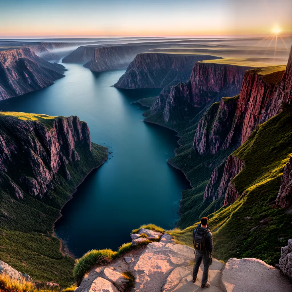 ção dos sonhos 4 Fotos pessoa paisagem por do sol sonhos 2