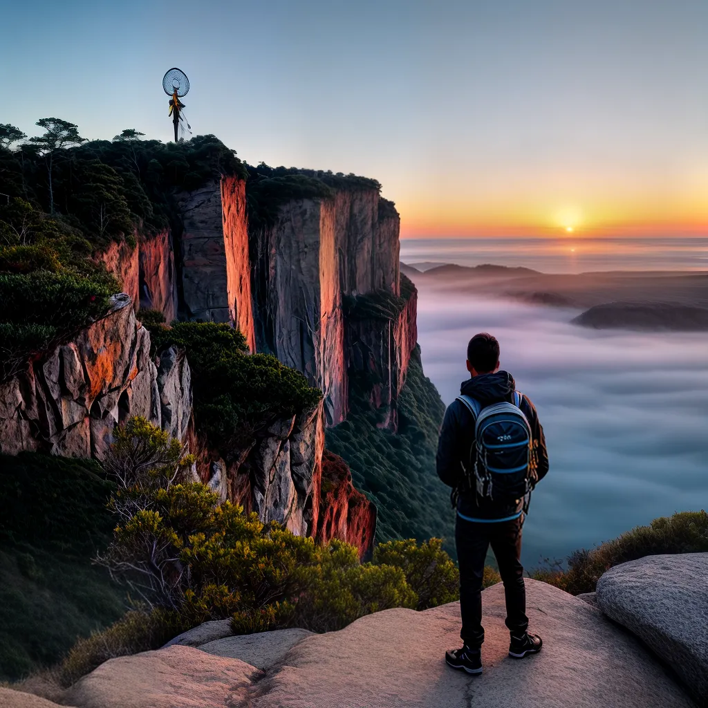 A Persistência dos Sonhos e seus Significados Profundos 3 Fotos pessoa por do sol sonhos aventura