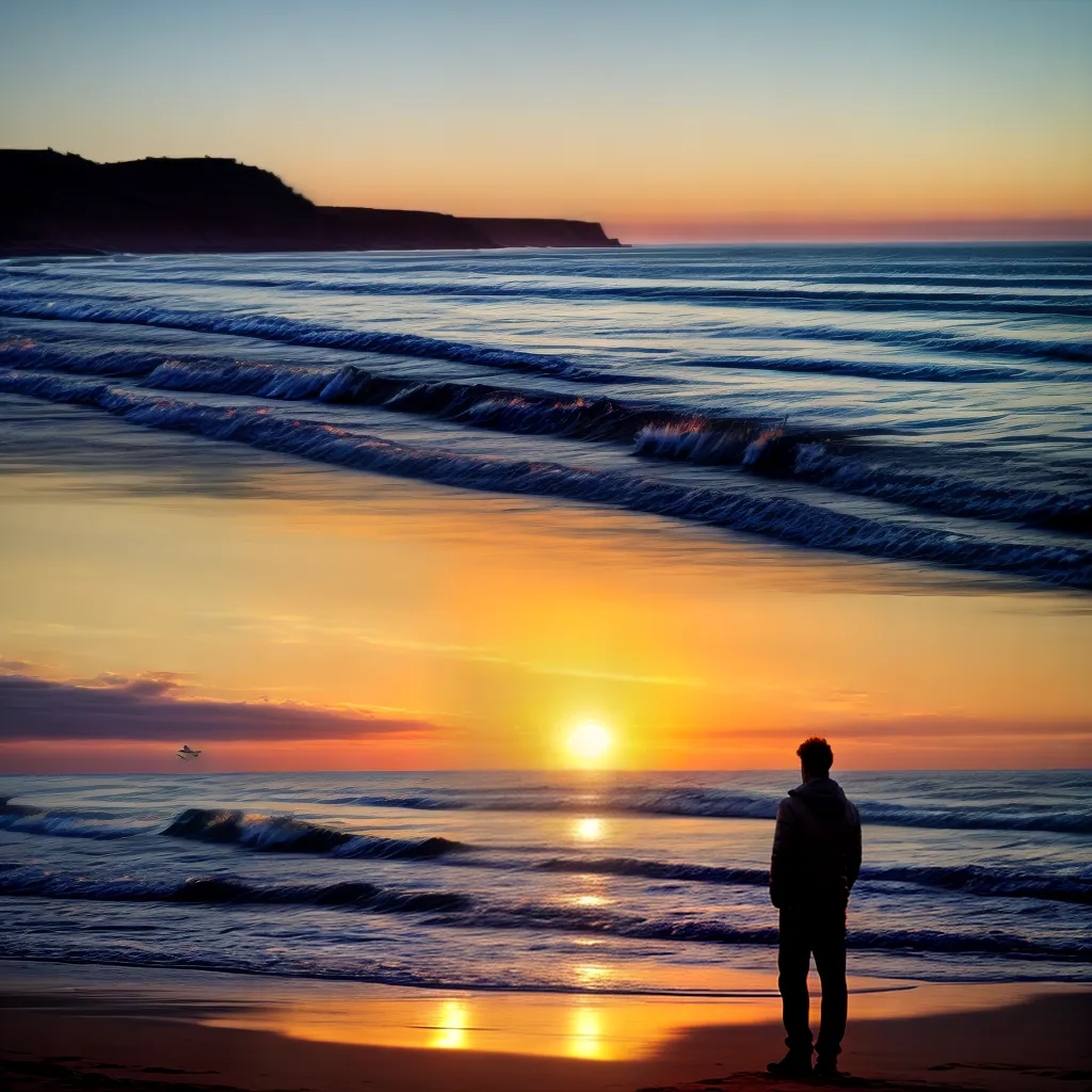 Solo em Sonhos: Entenda o que Significa 6 Fotos pessoa praia por do sol gaivota sonhos