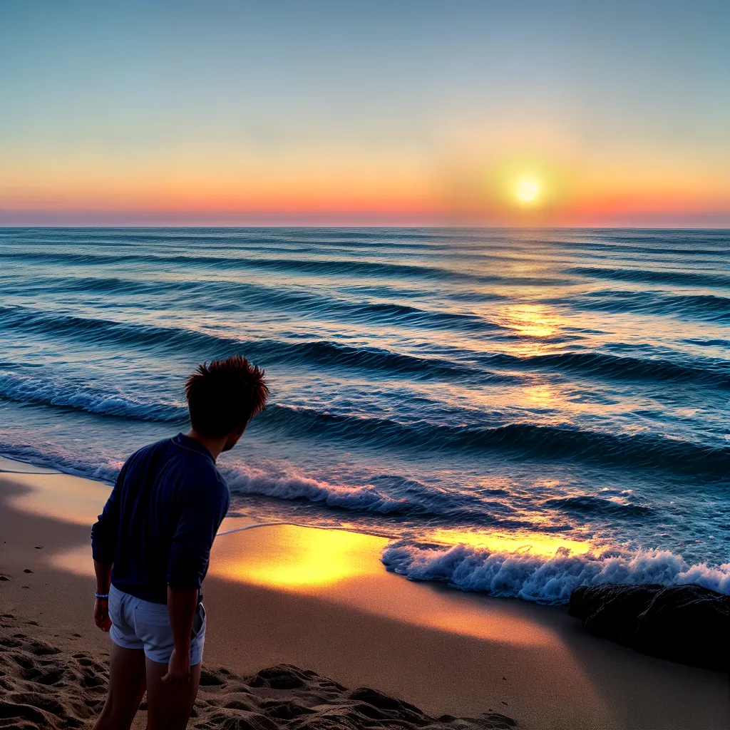 Recomendo o título: Magnetismo Marinho: Qual o Significado de Sonhar com Praias 2 Fotos pessoa praia por do sol gaivotas
