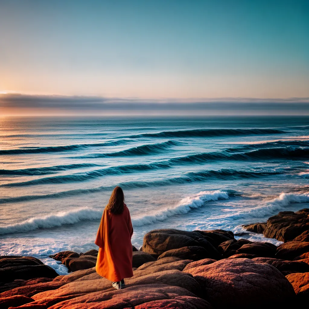 Qual o significado de sonhar com praia e mar? 4 Fotos pessoa praia por do sol reflexao 3