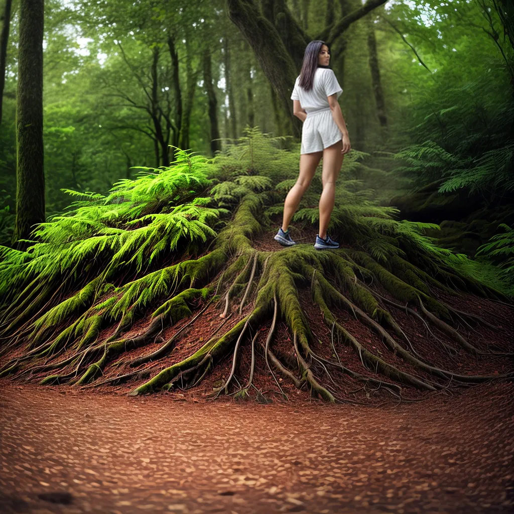 Enraizado na Terra: Descubra o Significado de Sonhar com Raízes 4 Fotos pessoa raizes floresta crescimento