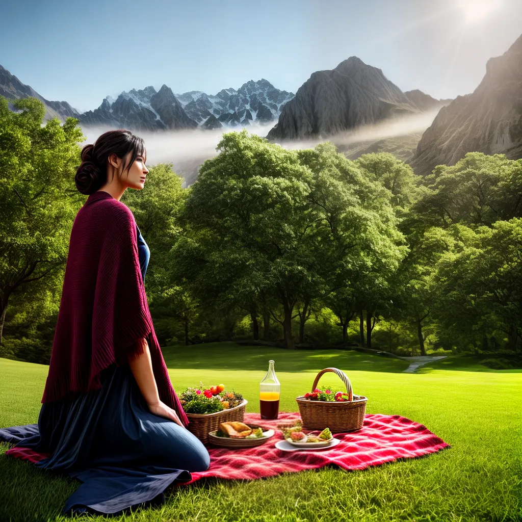 Significado de Sonhar com um Piquenique no Parque 4 Fotos picnic parque verde comida bebida
