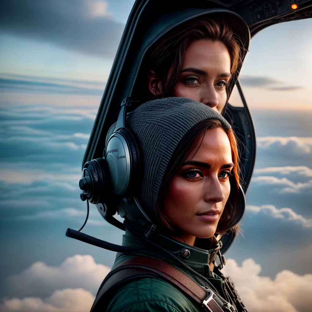 Desvendando o Significado de Sonhar com Piloto de Avião 2 Fotos piloto sonhador nuvens voar