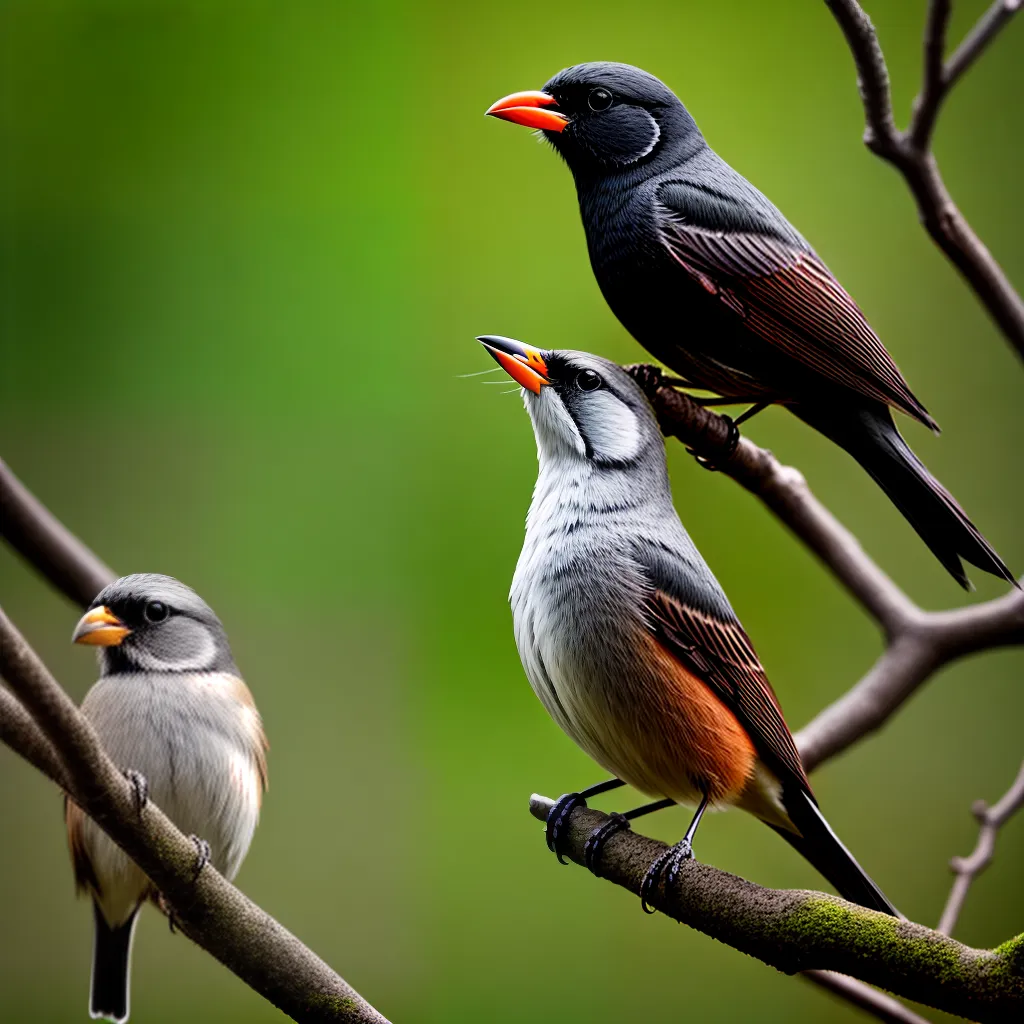 Grande Graúna preta: O significado de sonhar com essa ave 2 Fotos pintassilgo bico grande preto sonho