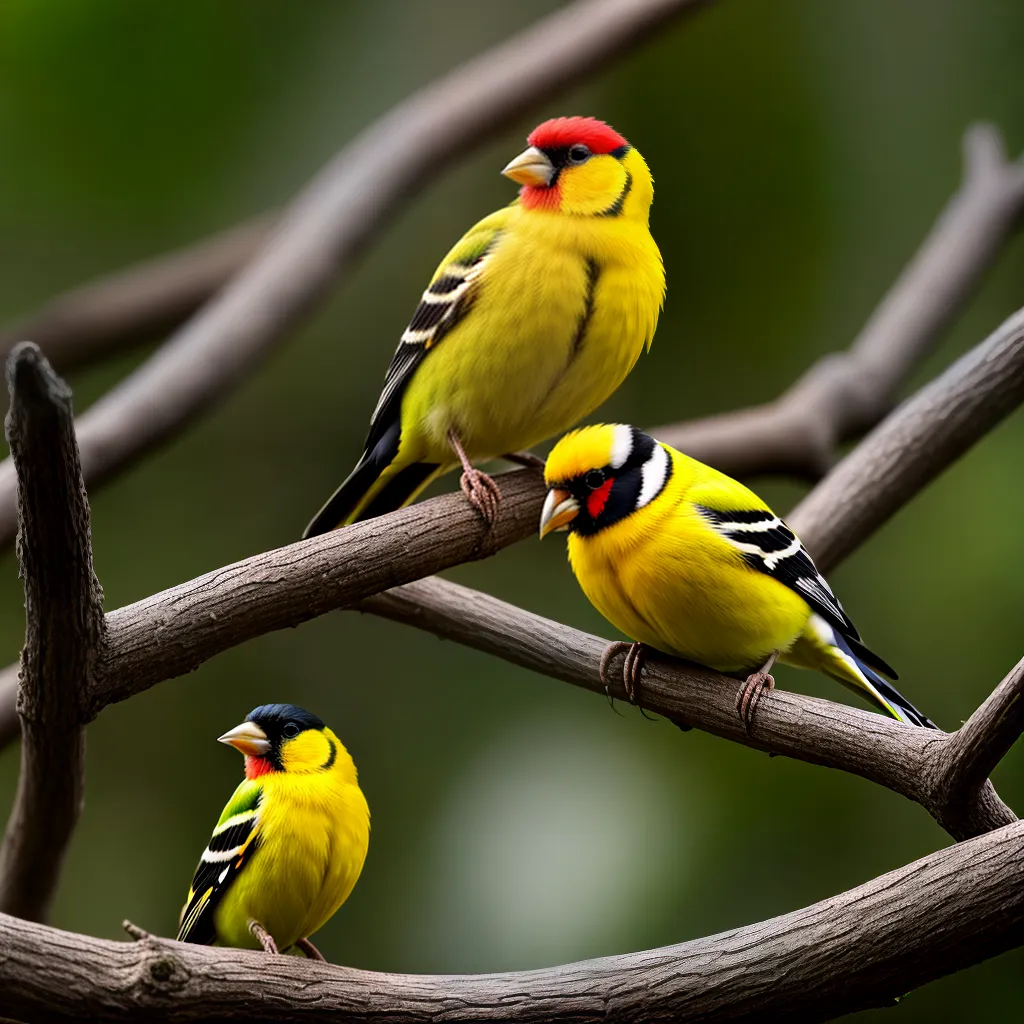 Fotos pintassilgo brasileiro alegria natureza