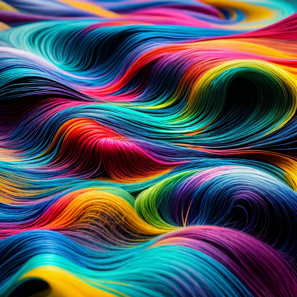 Compreendendo os Sonhos com Agitação e Infinitude 4 Fotos pintura abstrata vibrante caotica sonhos