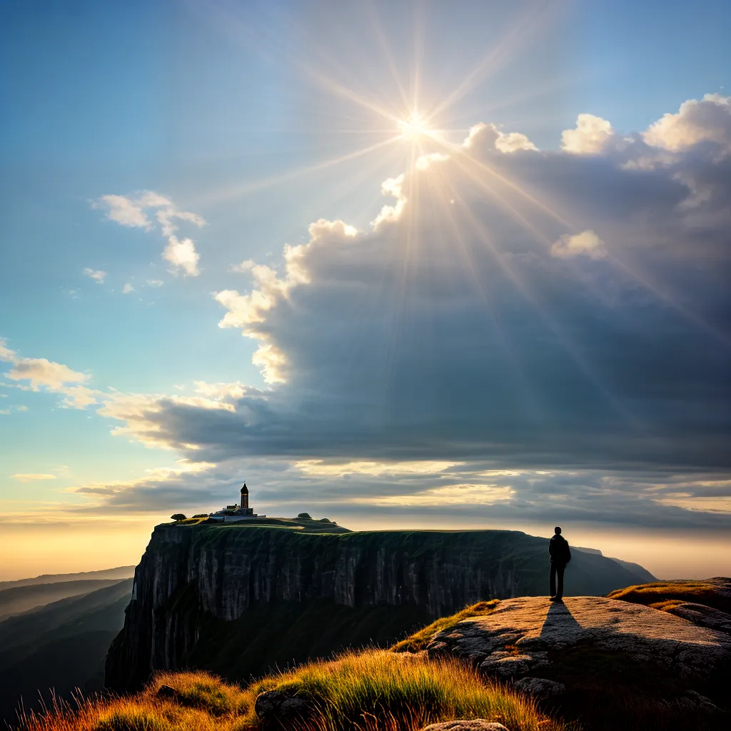 Descubra o Significado de Sonhar com Salvação e Religião 4 Fotos pintura cliff ceu esperanca fe