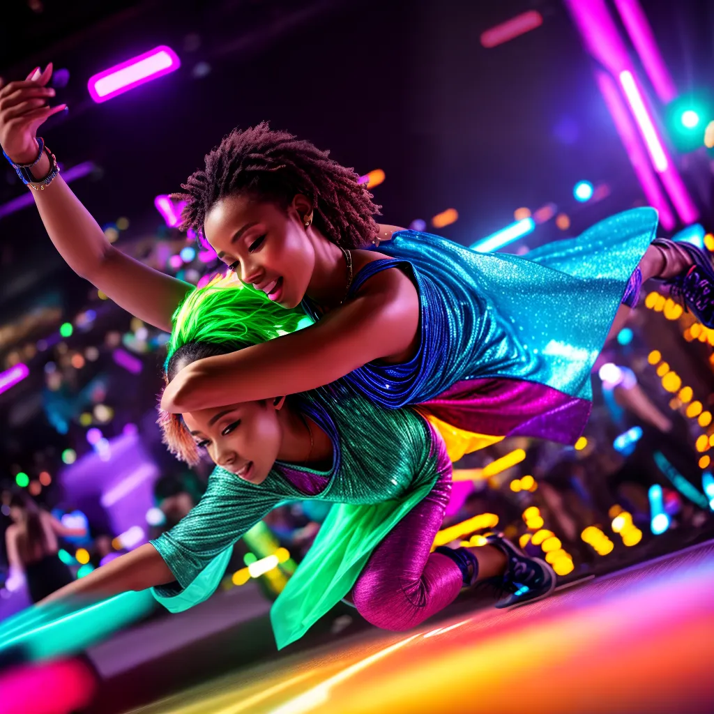 Noite e Sonhos: O que Significa Sonhar com Festas e Baladas? 4 Fotos pista danca luzes coloridas alegria