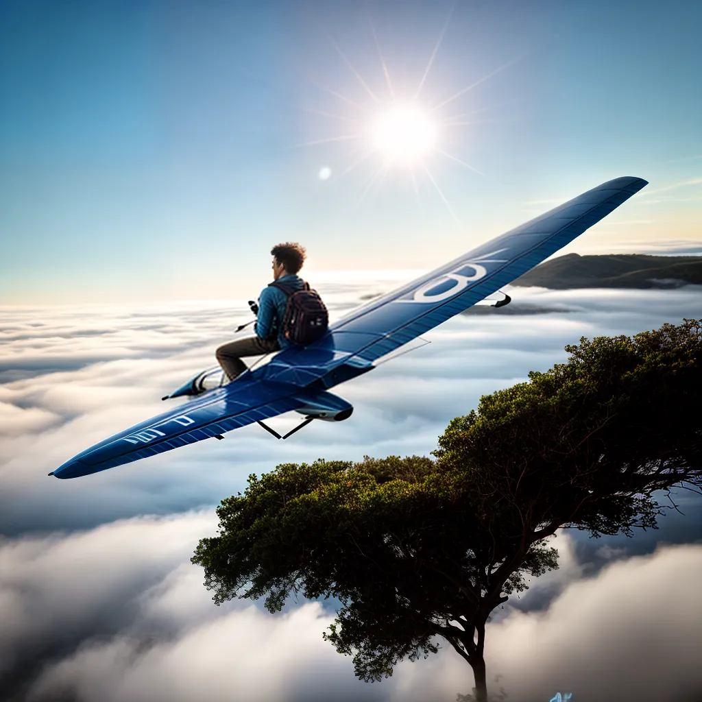Descubra o que Significa Sonhar com Planador. 3 Fotos planador liberdade aventura