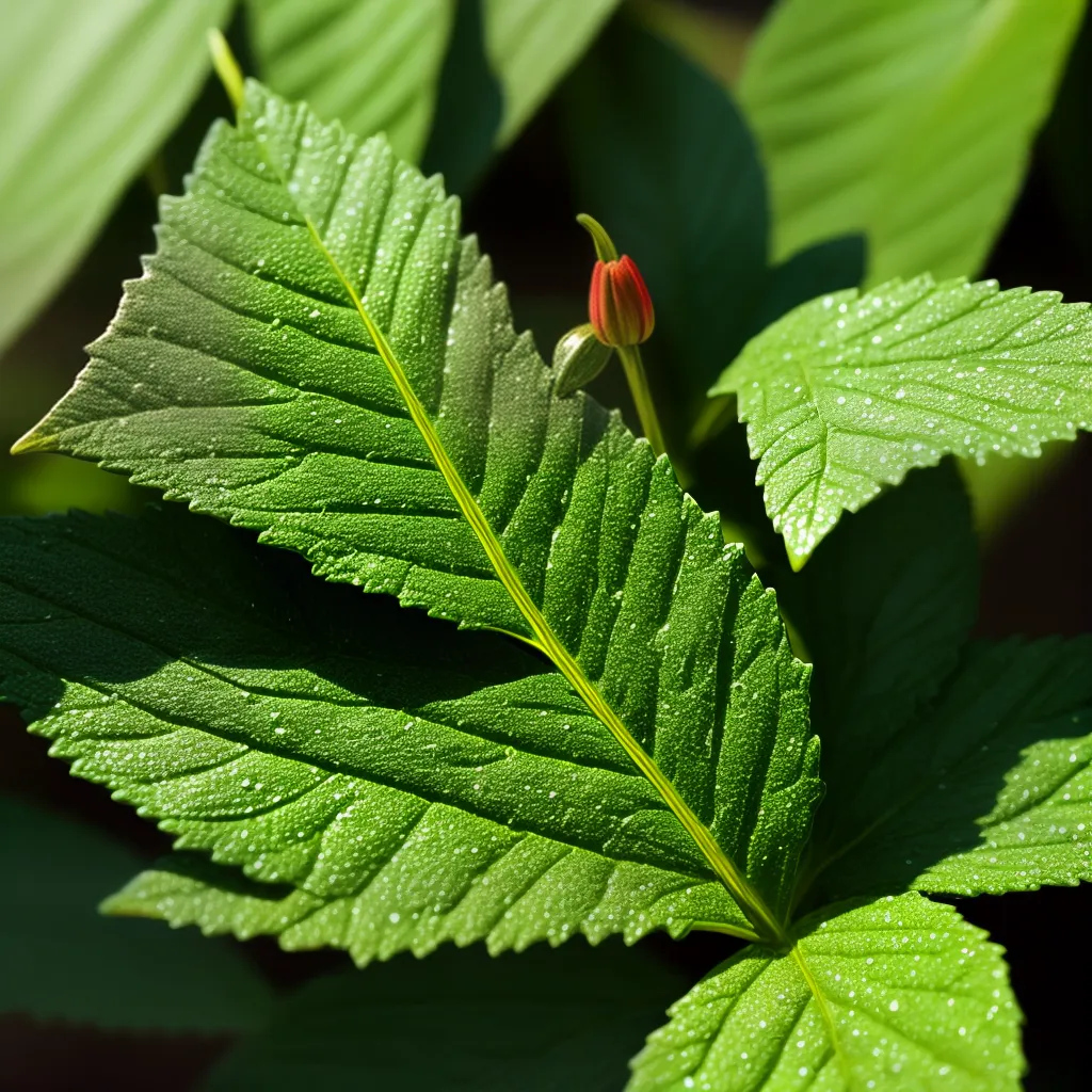 Fotos planta medicinal folha renovacao