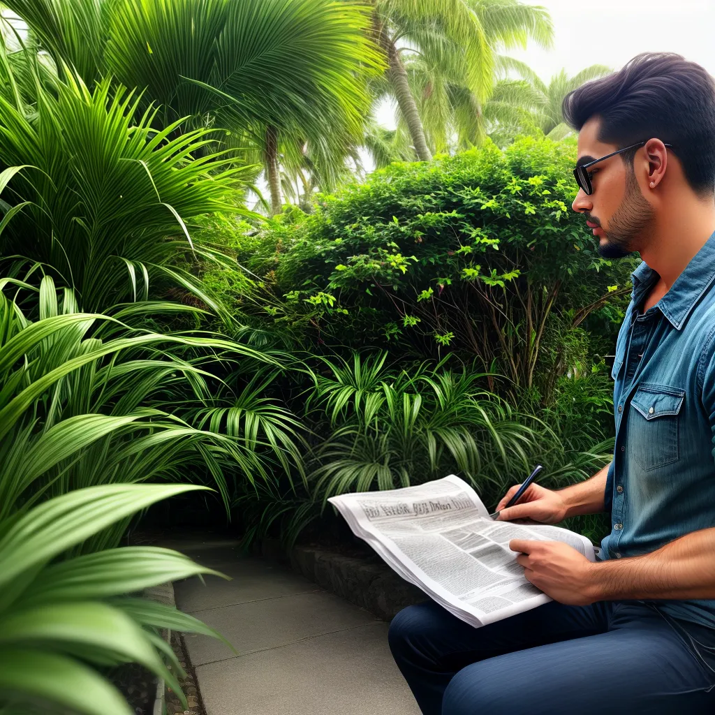 Jornal e Plantas: O que significa sonhar com essa combinação? 6 Fotos plantas jornal meditacao pensativo