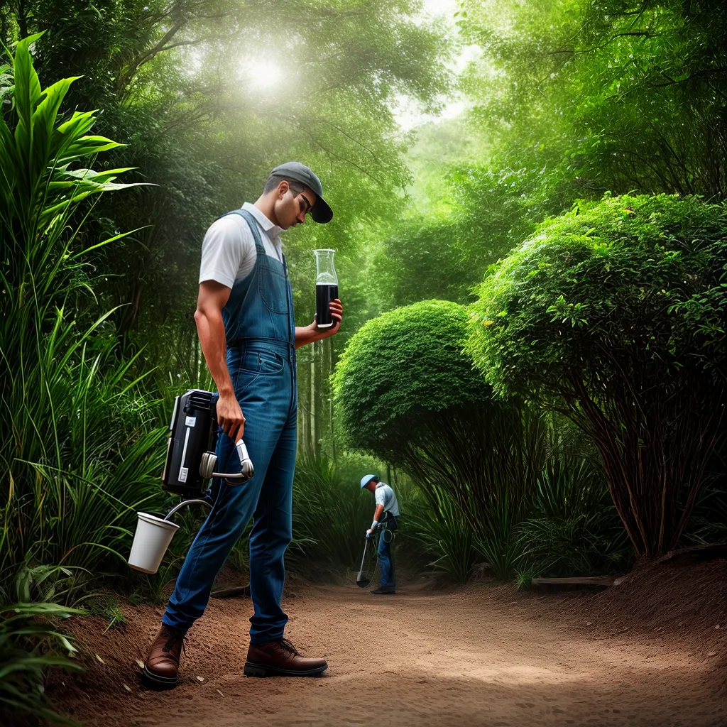 Conheça o Significado de Sonhar com Experiência Sustentável. 2 Fotos plantio jardim natureza sustentavel