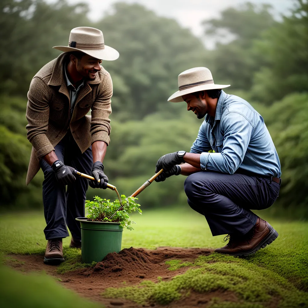 Descubra o Significado de Sonhar com Atividades Sustentáveis na Natureza 3 Fotos plantio sustentabilidade sorriso floresta