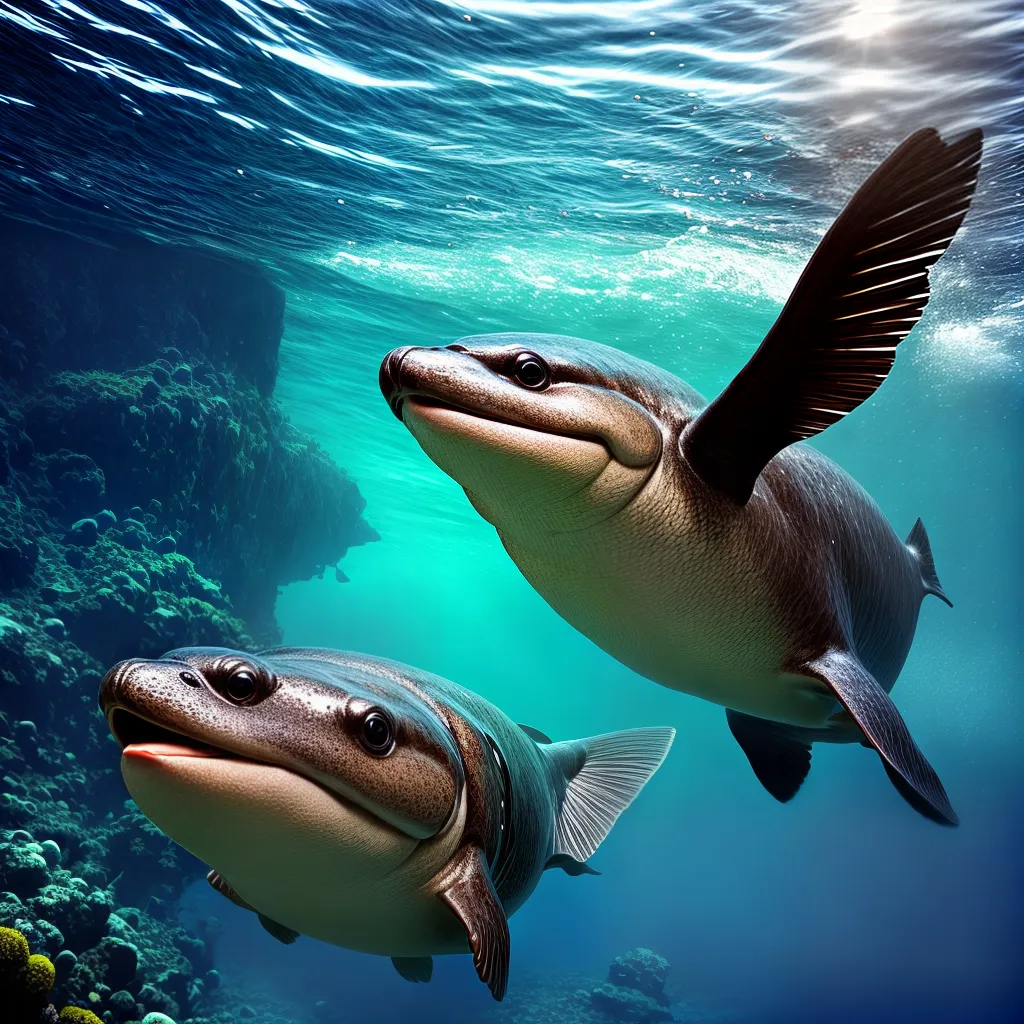 Fotos platypus oceano adaptabilidade unicidade