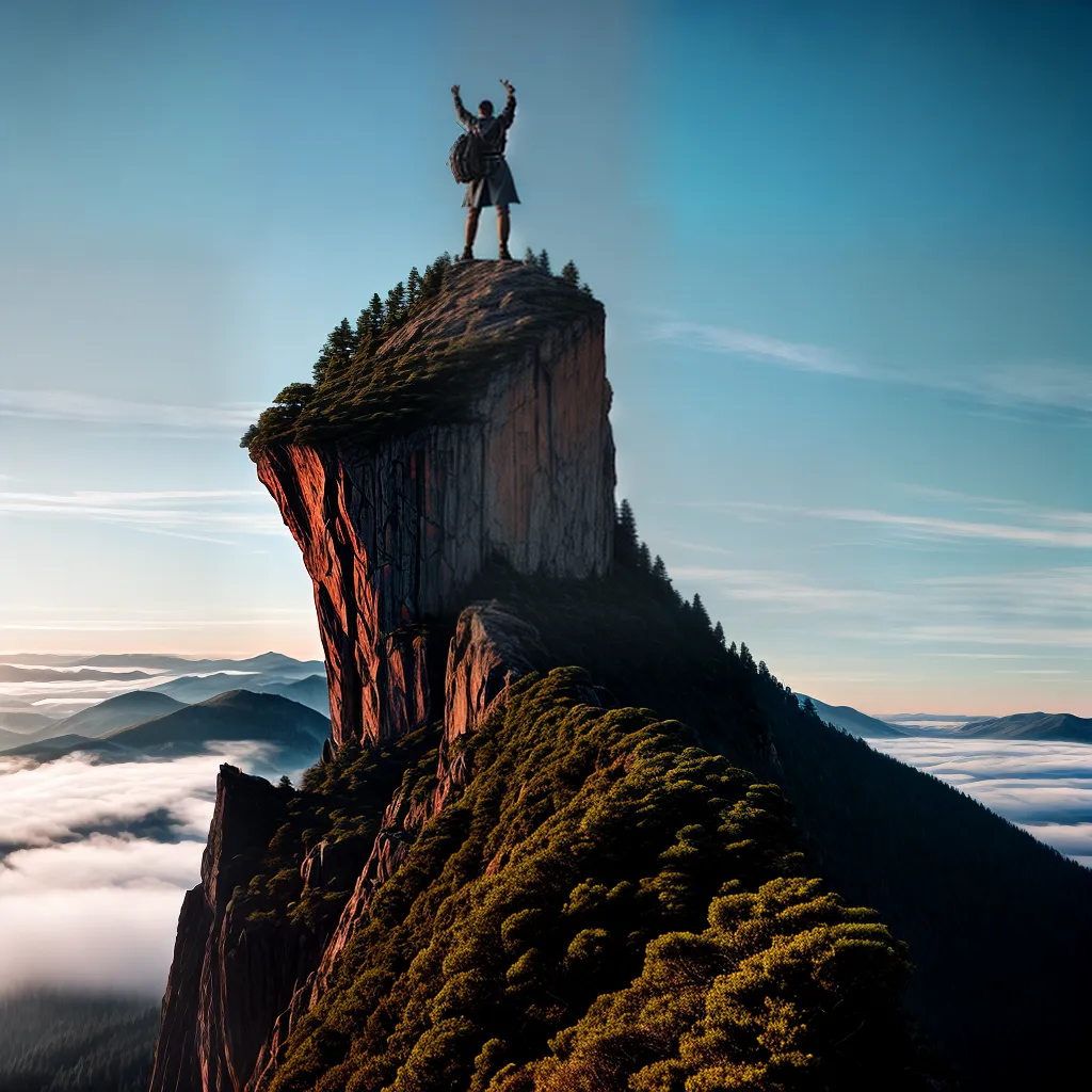 Entenda o que Significa Sonhar com o Poder e a Autoridade 2 Fotos poder silhueta montanha conquista