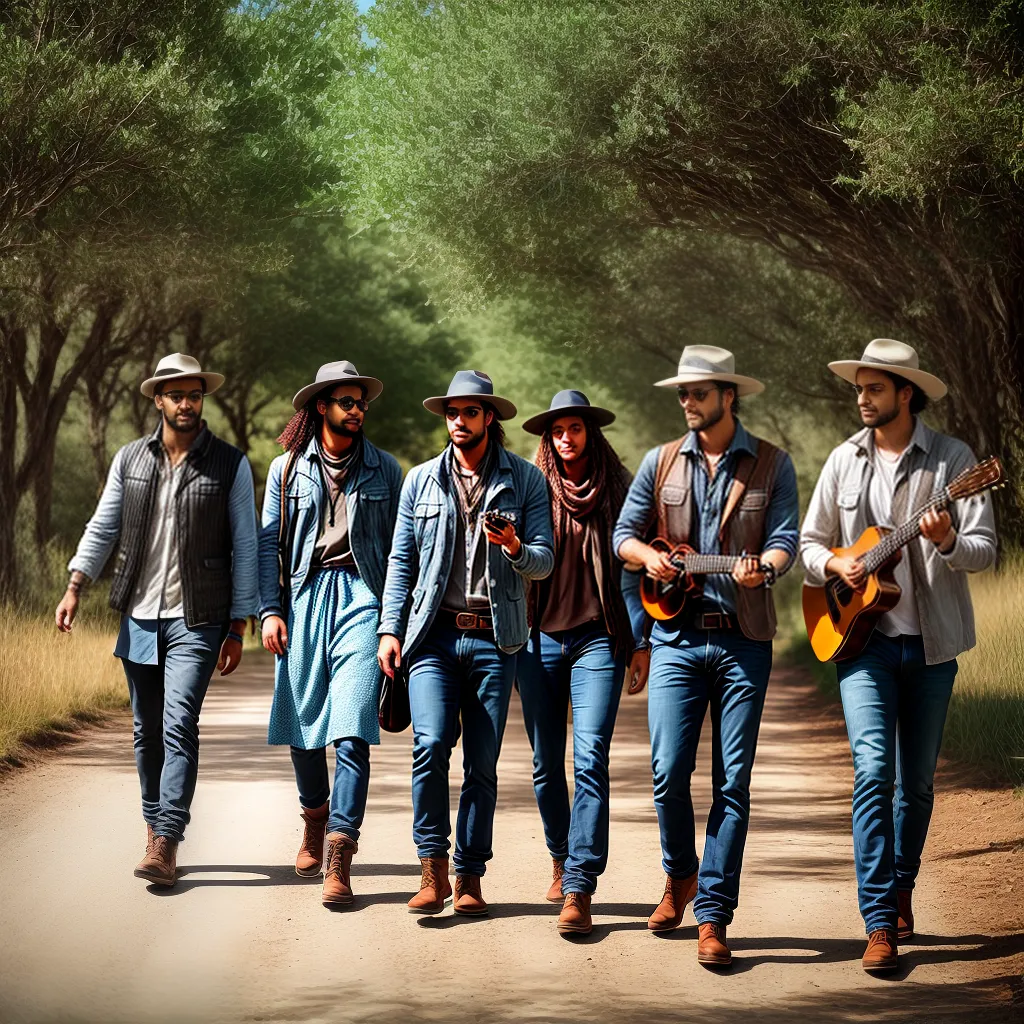 Entenda o Significado de Sonhar com Poetas Ambulantes e Trovadores 3 Fotos poetas musicos caminhada liberdade criatividade