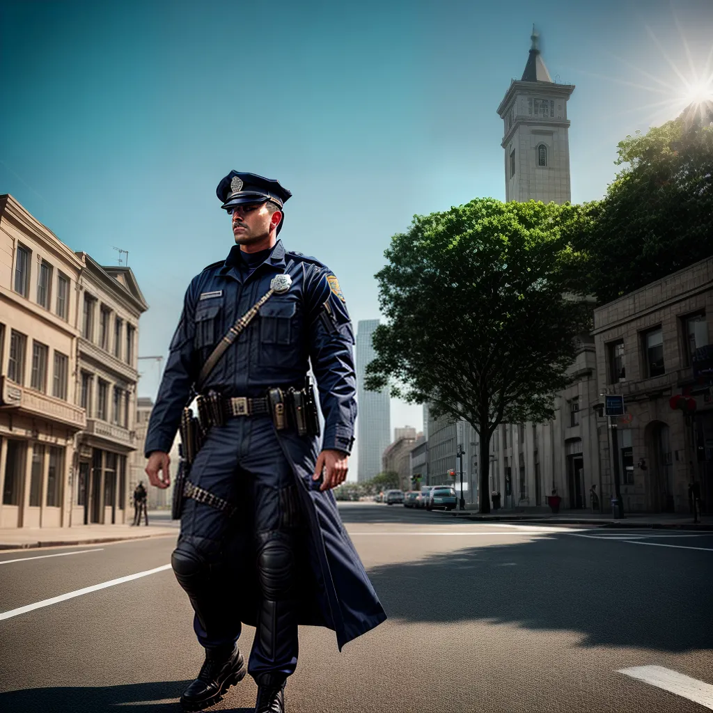 Qual é o Significado de Sonhar com uma Esquadra Policial? 6 Fotos policial preocupado confuso