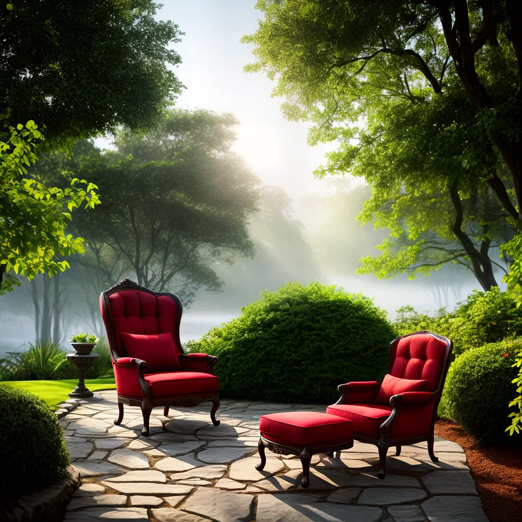 Cadeira, noz-moscada e sono: Descubra o Significado de Sonhar com Descansar. 3 Fotos poltrona jardim sono sereno