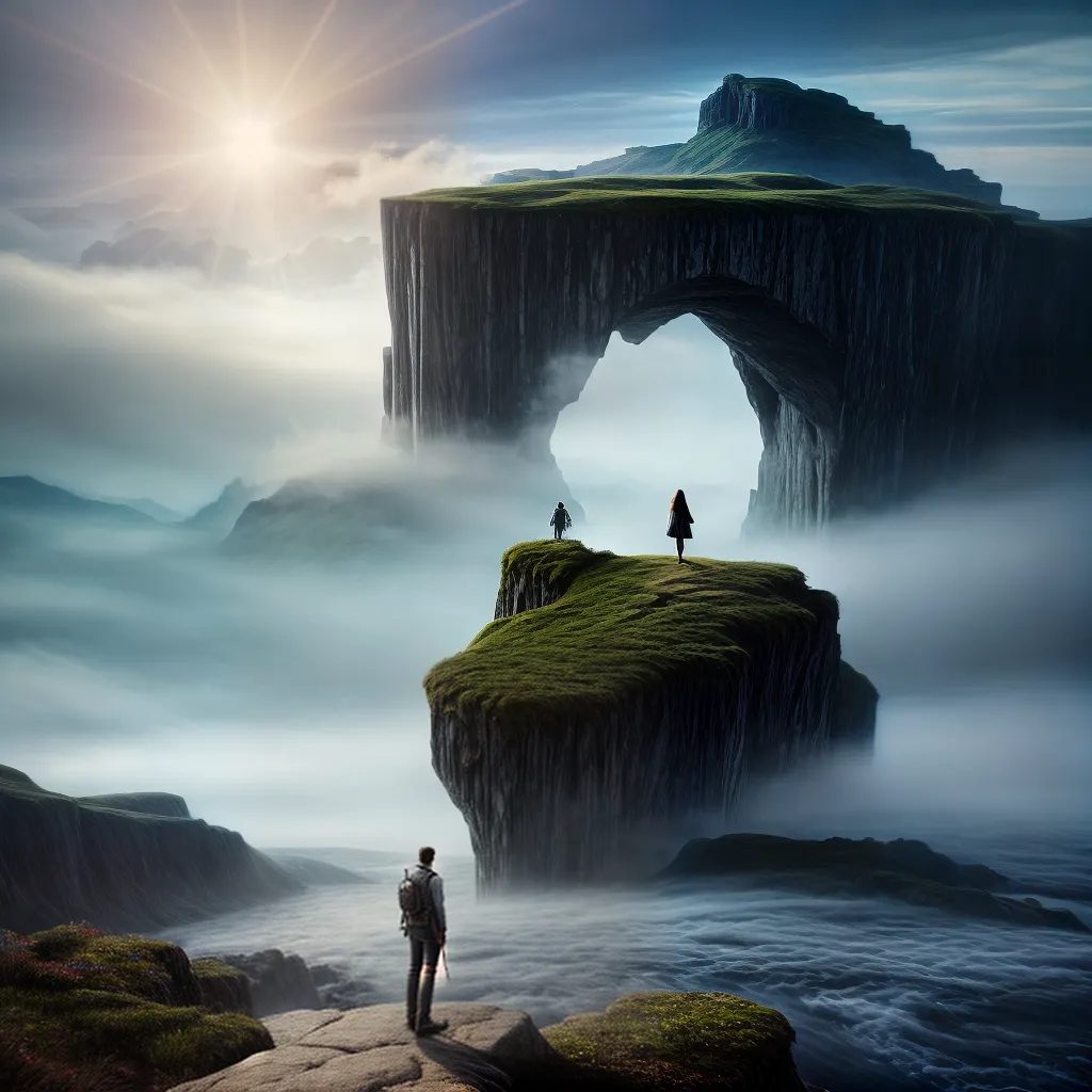 Entre o Real e o Imaginário: A Interpretação dos Sonhos 4 Fotos ponte nuvens estrelas imaginacao