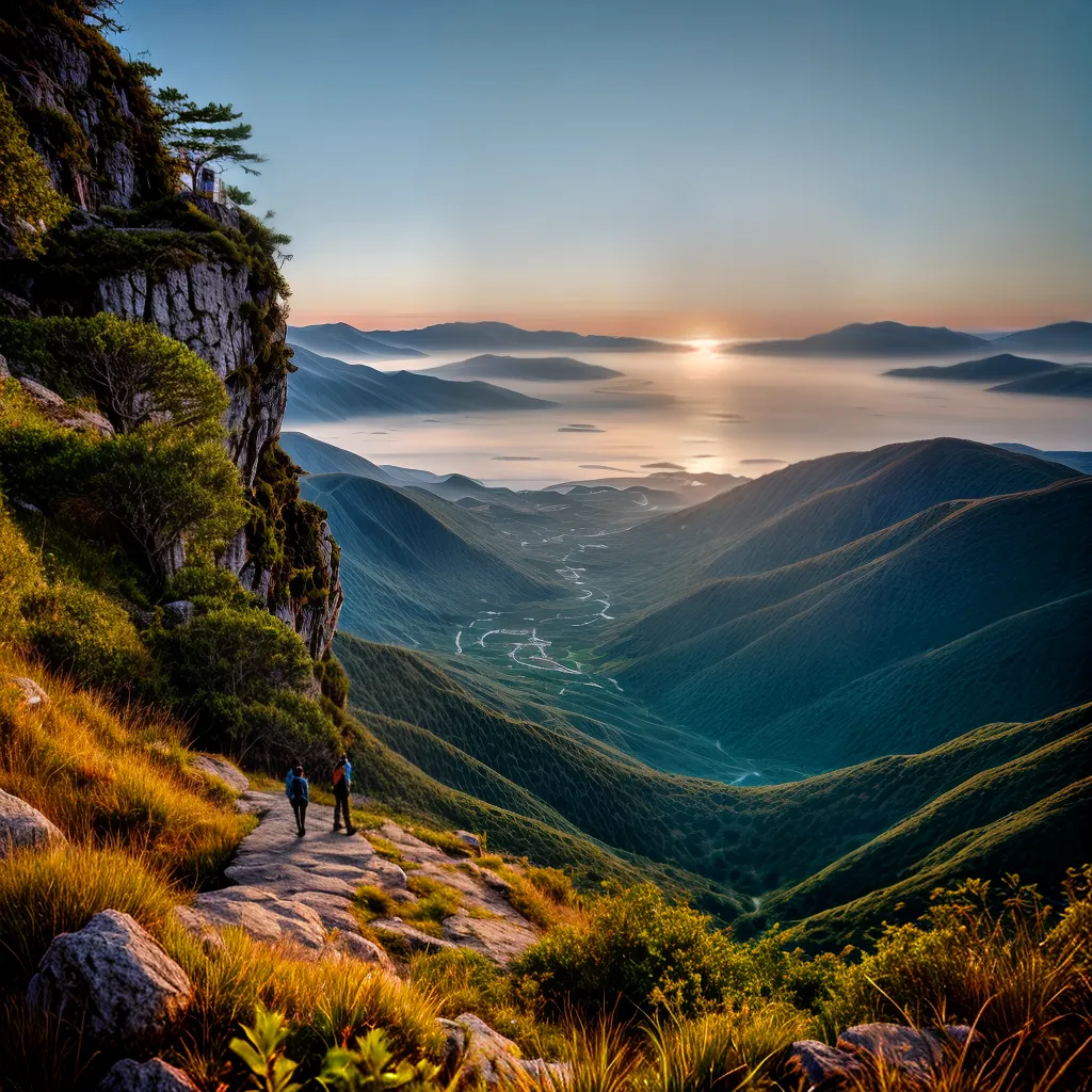 Desvendando o Mistério: O Que Significa Sonhar com Mirantes? 4 Fotos pordosol mirante aventura paisagem